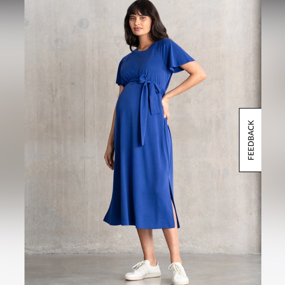 NWT Seraphine Ashley Maternity T-Shirt Dress